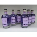 * A Box of Tinker 'Violet Gin 6 x 70cl 40% Vol (RRP £210)