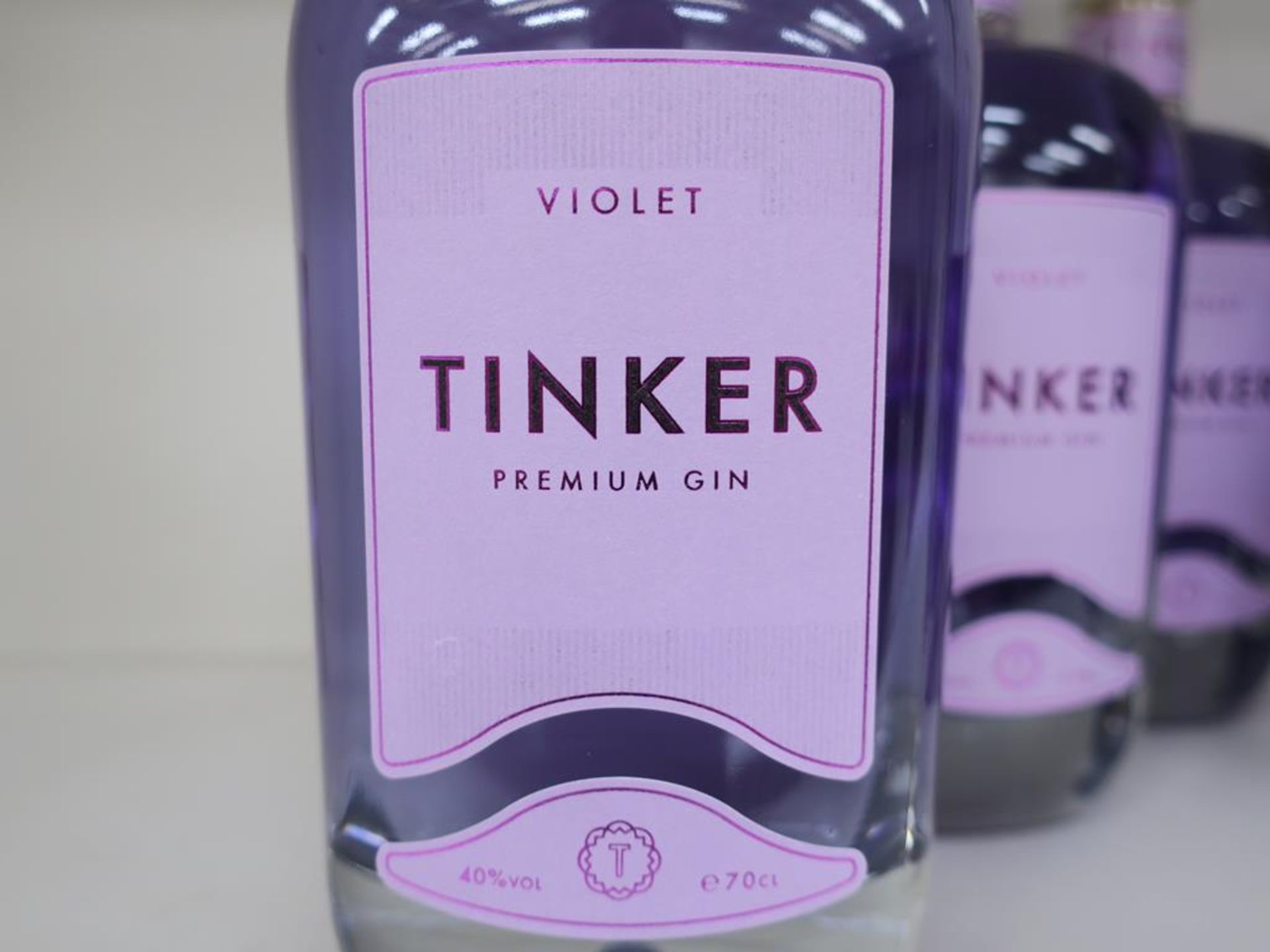 * A Box of Tinker 'Violet Gin 6 x 70cl 40% Vol (RRP £210) - Image 2 of 3