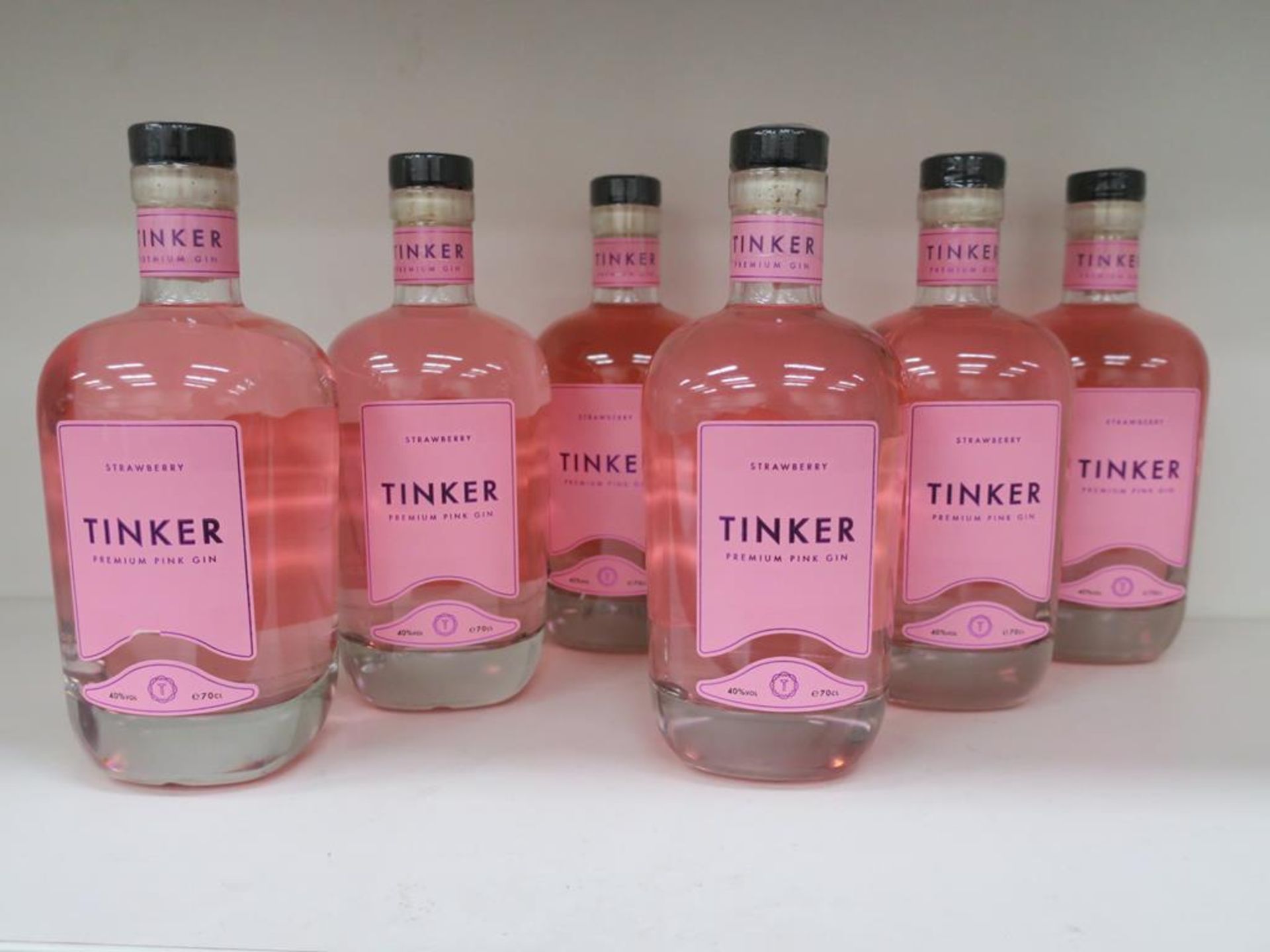 * A Case of Tinker 'Strawberry Premium Pink' Gin (RRP £210)