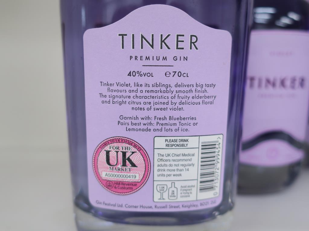 * A Box of Tinker 'Violet' Gin 6 x 70cl 40% Vol (RRP £210) - Image 3 of 3