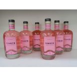 * A Box of Tinker 'Strawberry- Premium' Gin 6 x 70cl 40% Vol (RRP £210)