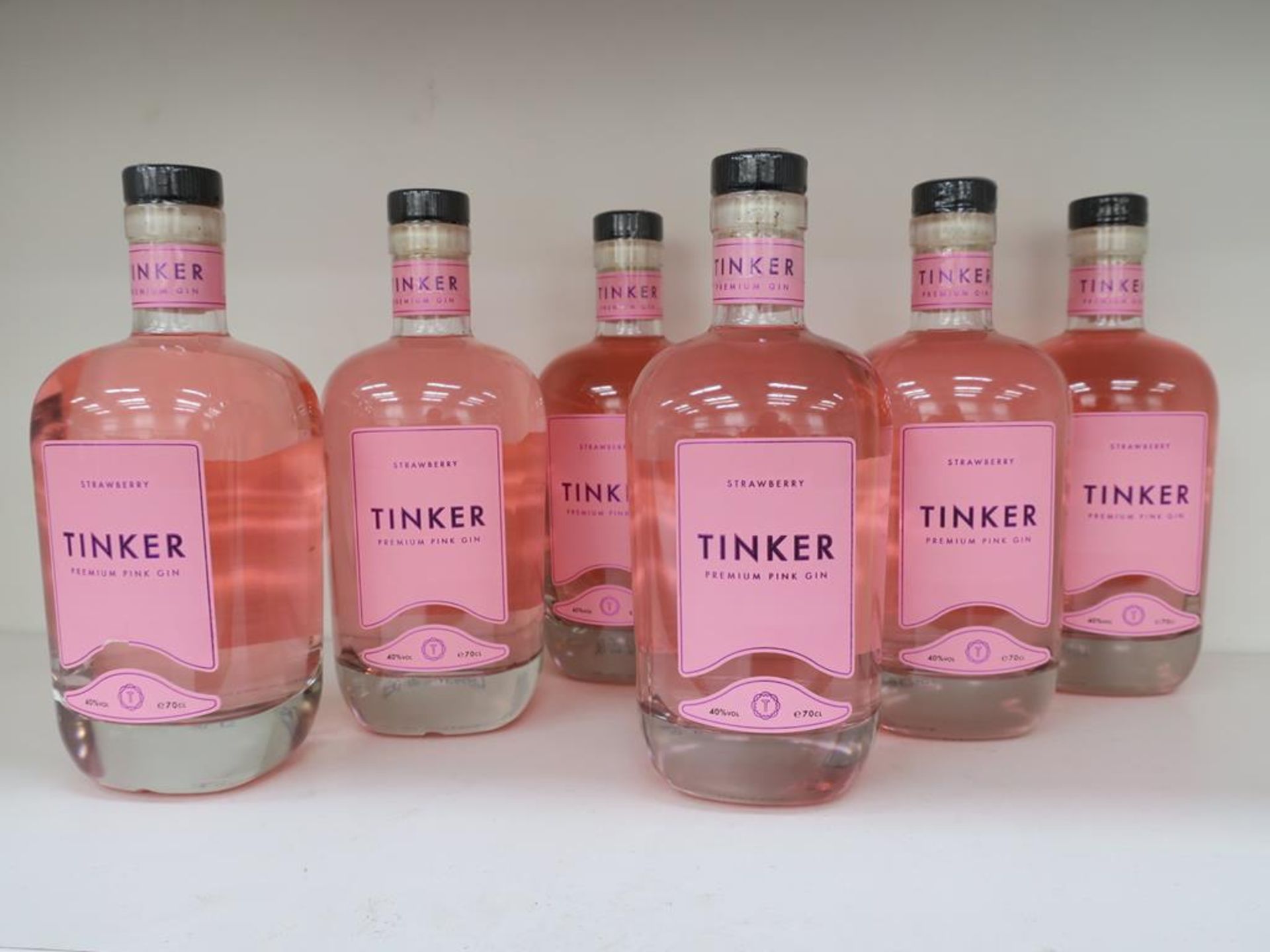 * A Case of Tinker 'Strawberry Premium Pink' Gin (RRP £210)