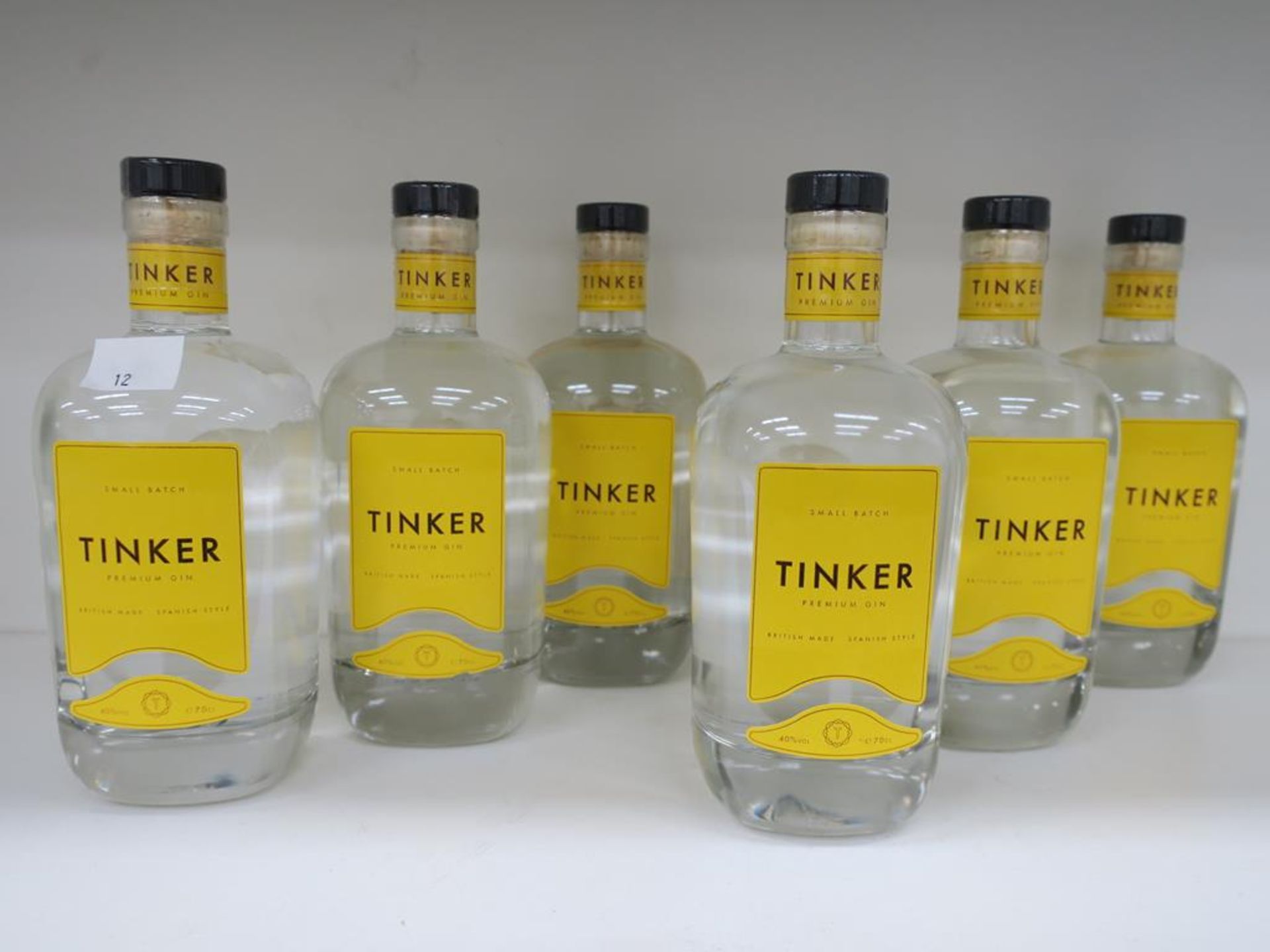 * A Box full of Tinker Gin 6 x 70cl 40% Vol (RRP £210)
