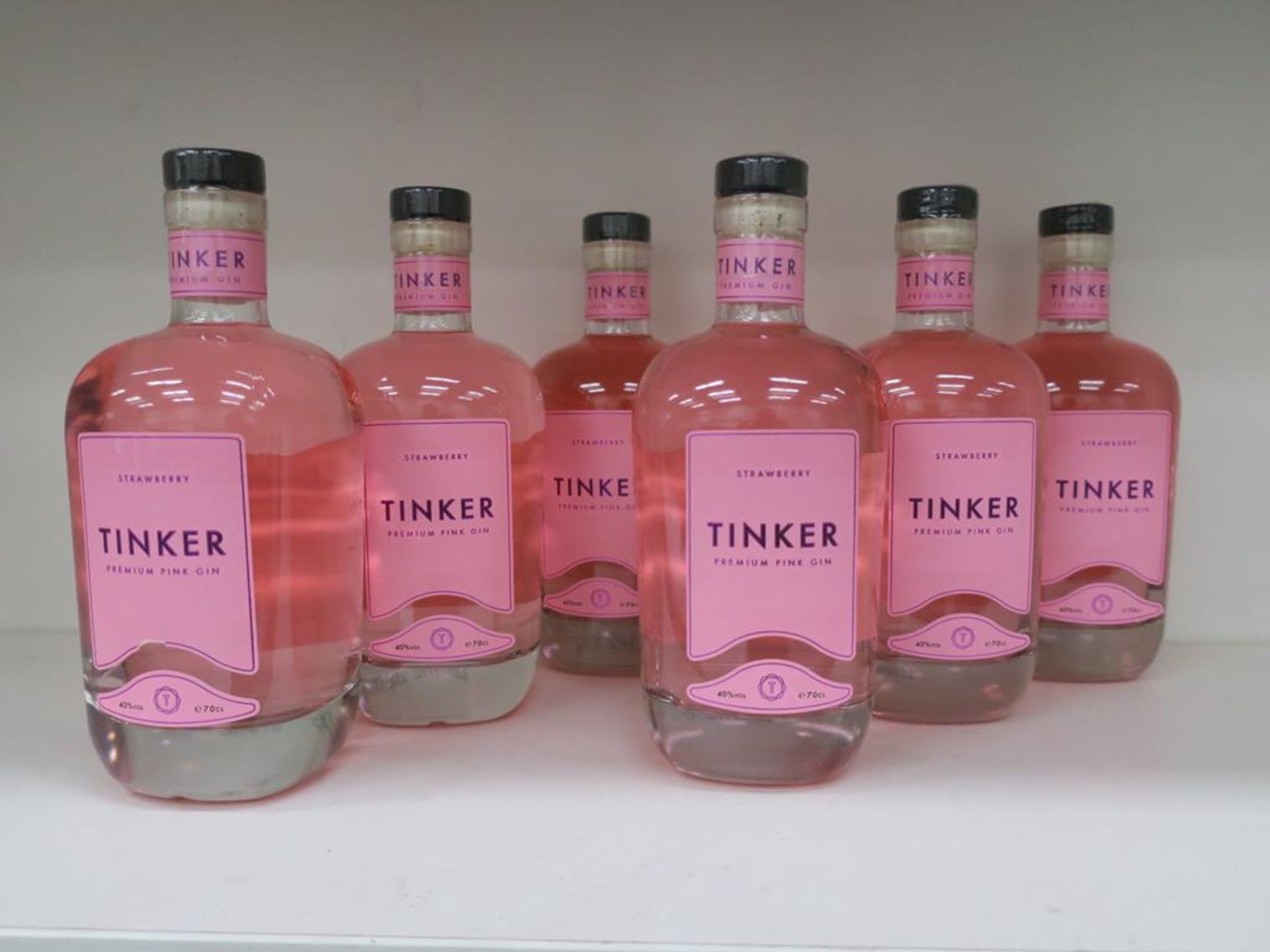 * A Case of Tinker 'Strawberry Premium Pink' Gin (RRP £210)