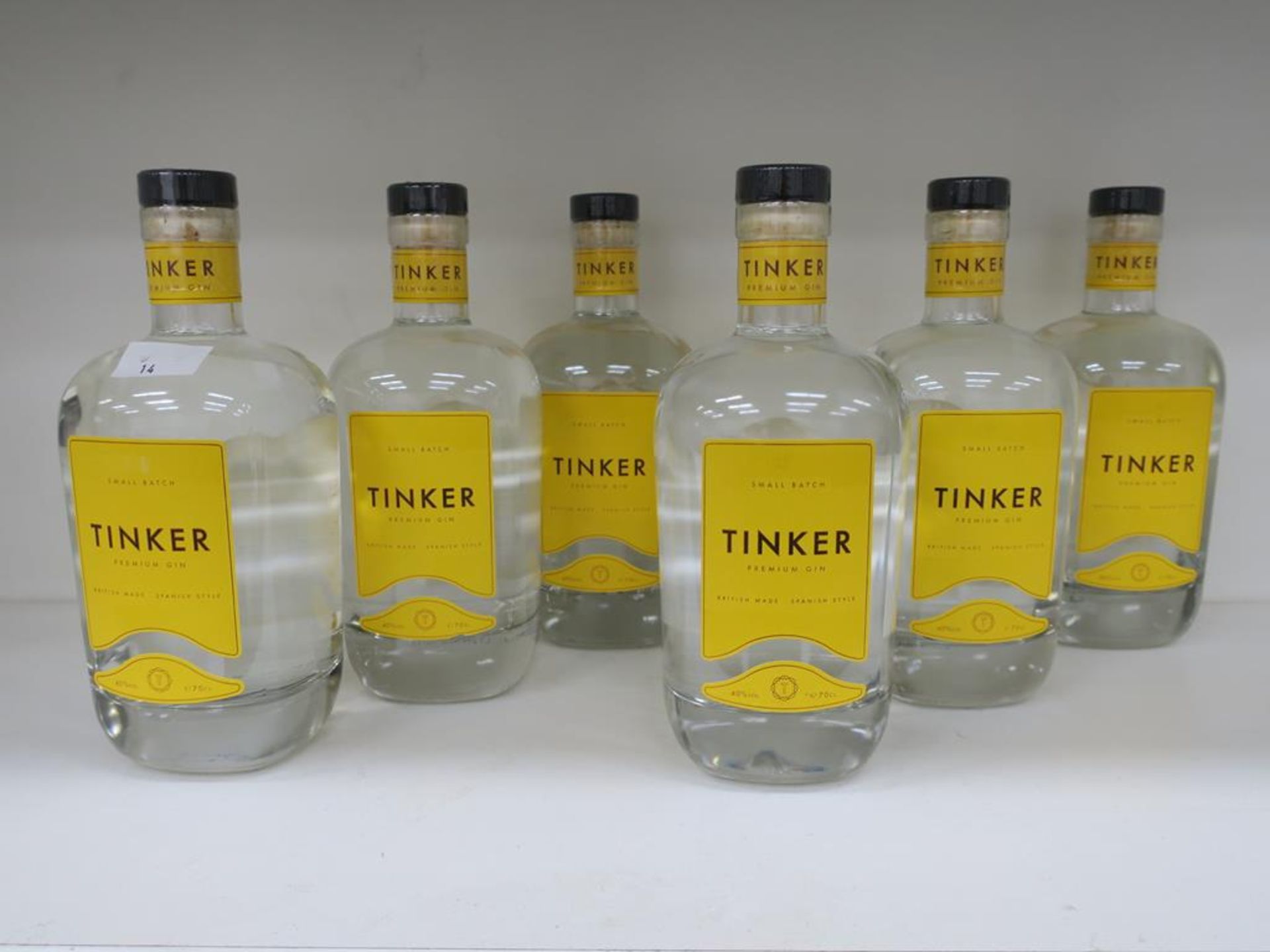 * A Box of Tinker Gin 6 x 70cl 40% Vol (RRP £210)