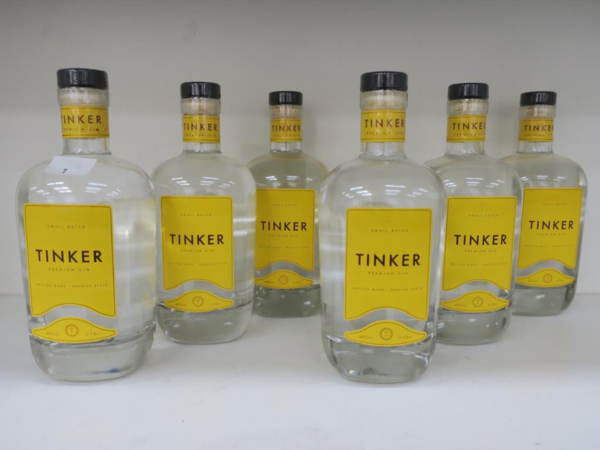 * A Box of Tinker Gin 6 x 70cl 40% Vol (RRP £210)