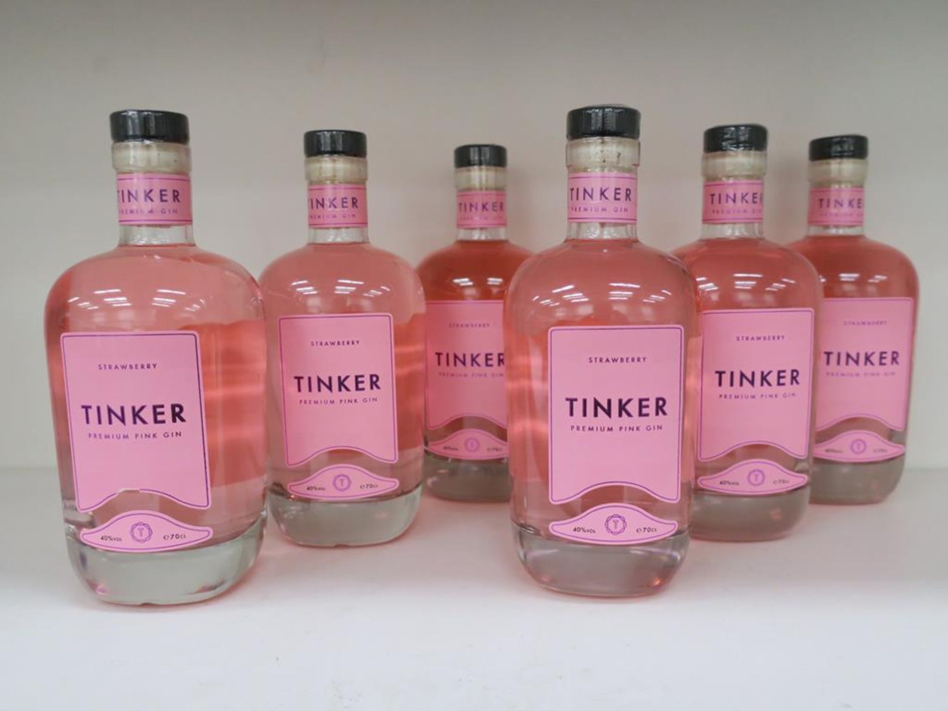 * A Case of Tinker 'Strawberry Premium Pink' Gin (RRP £210)