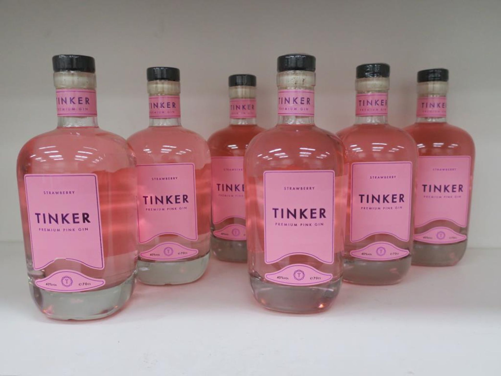 * A Case of Tinker 'Strawberry Premium Pink' Gin (RRP £210)