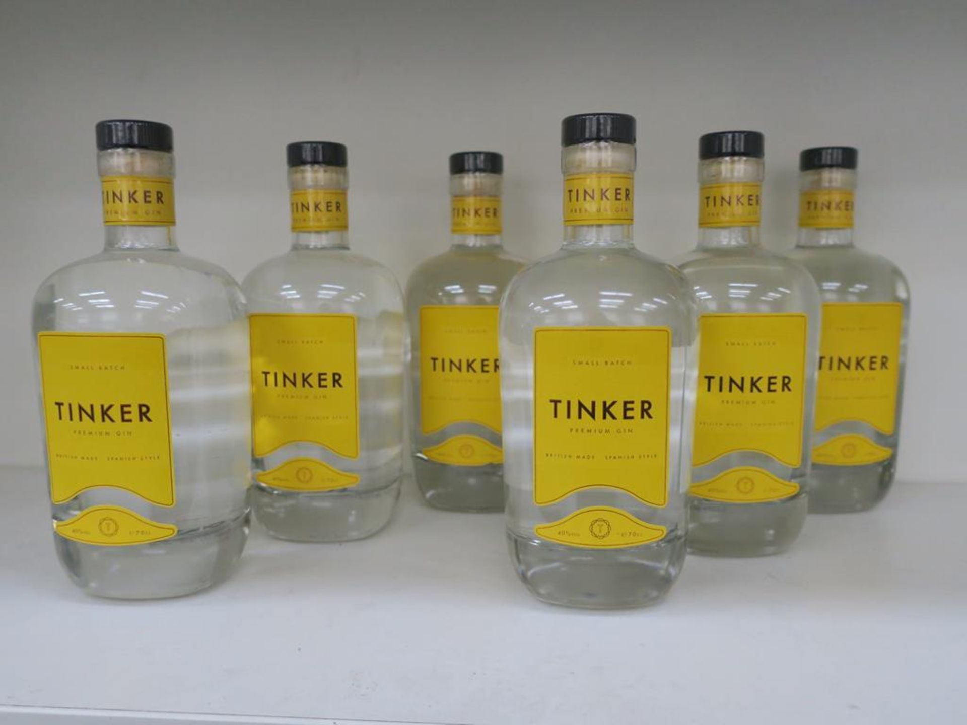 * A Case of Tinker Gin 6 x 70cl 40% Vol (RRP £210)