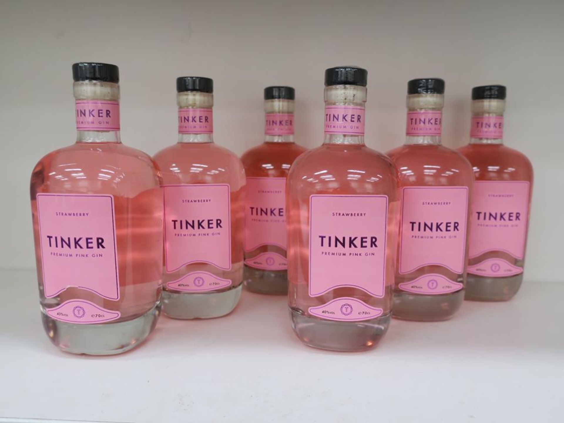 * A Case of Tinker 'Strawberry Premium Pink' Gin (RRP £210)