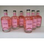 * A Box of Tinker 'Strawberry- Premium' Gin 6 x 70cl 40% Vol (RRP £210)