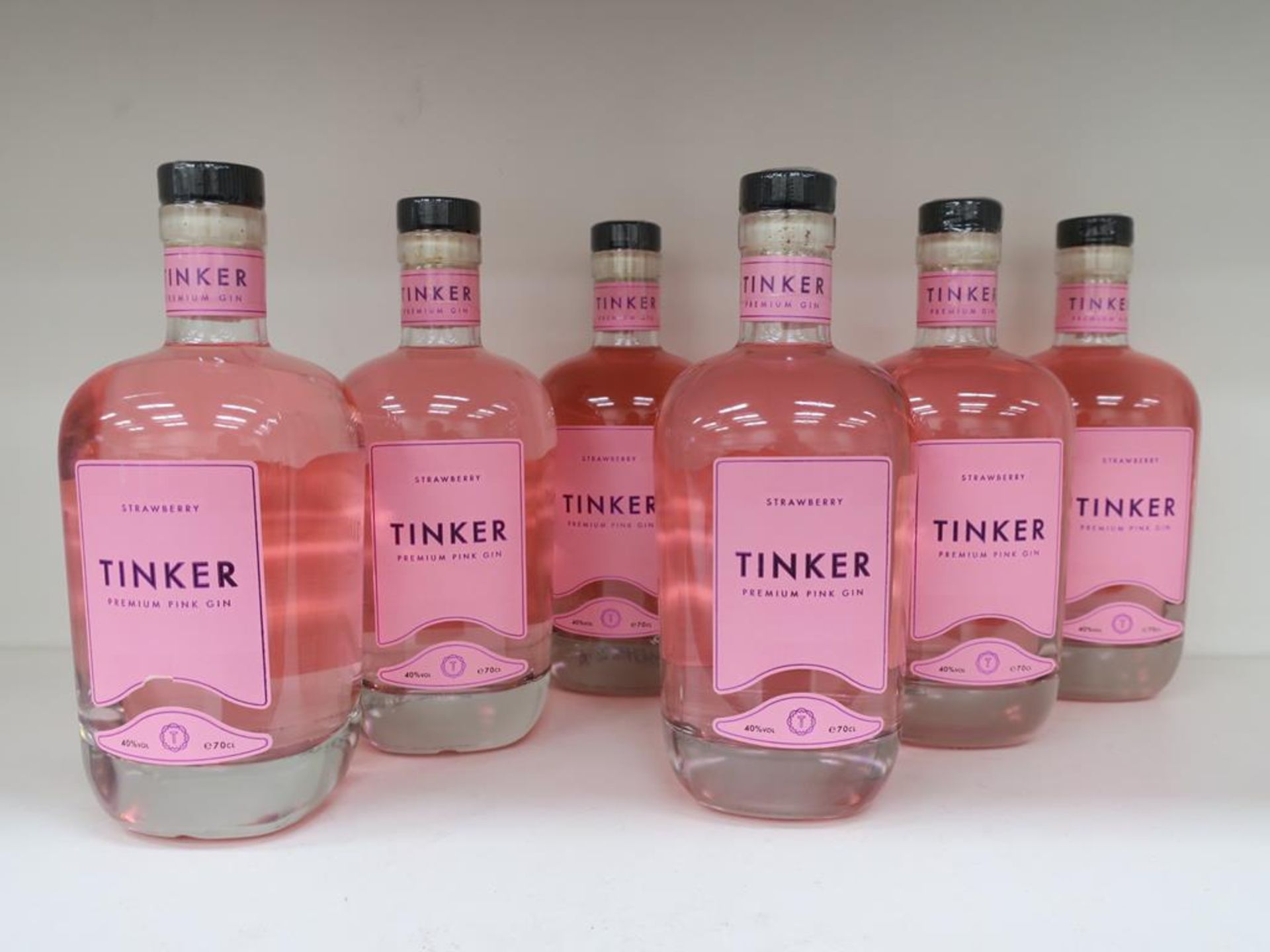 * A Case of Tinker 'Strawberry Premium Pink' Gin (RRP £210)