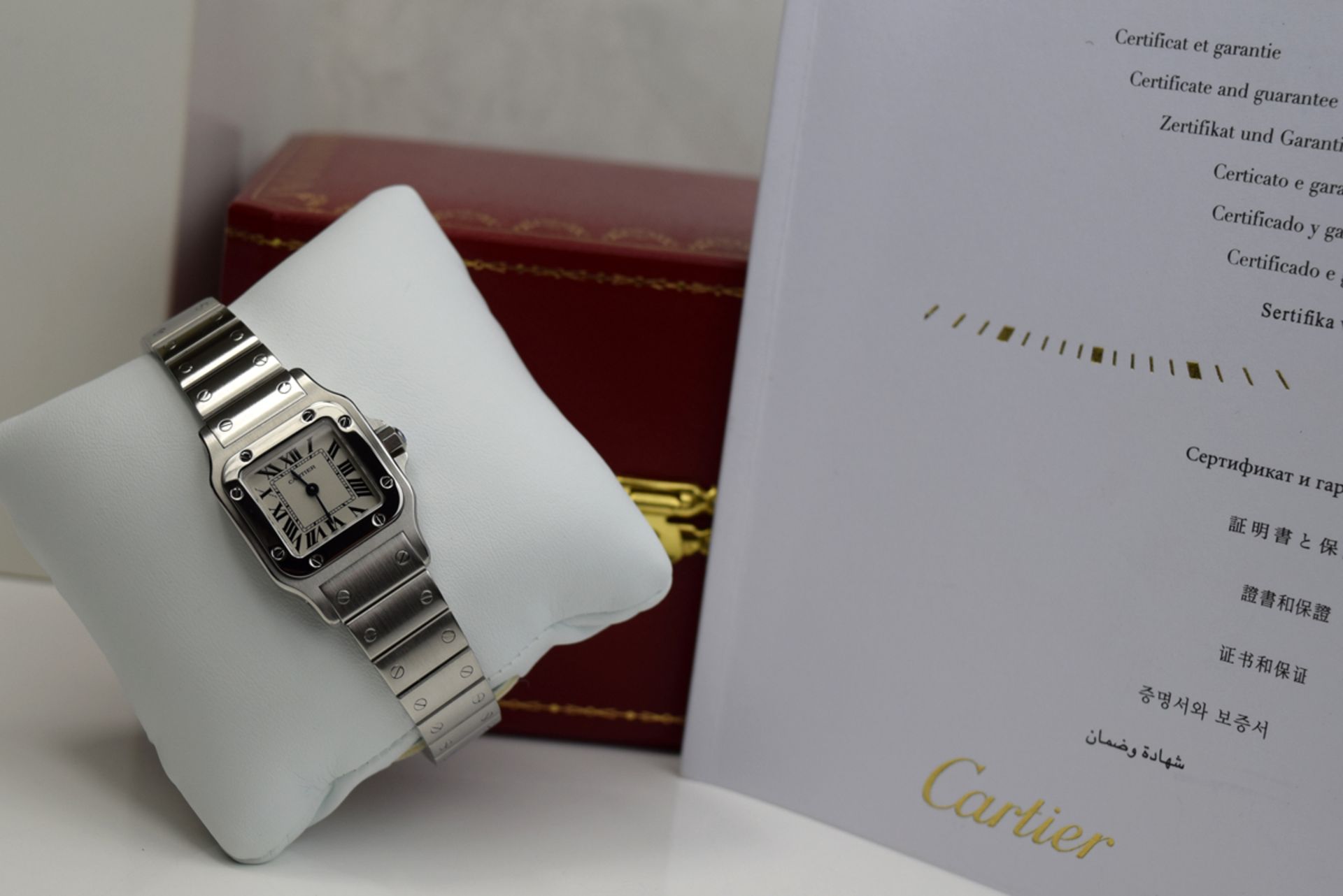 2014 CARTIER SANTOS GALBEE - (CRW20056D6) - STEEL - Image 11 of 11