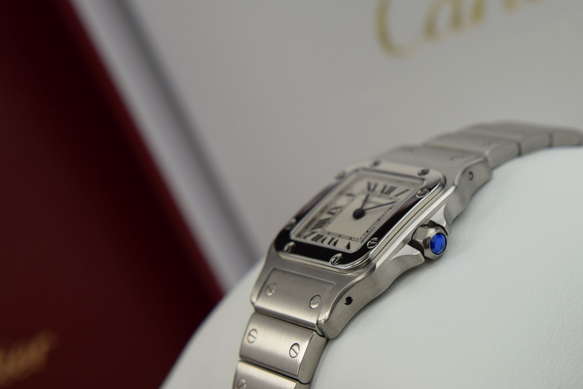 2014 CARTIER SANTOS GALBEE - (CRW20056D6) - STEEL - Image 6 of 11