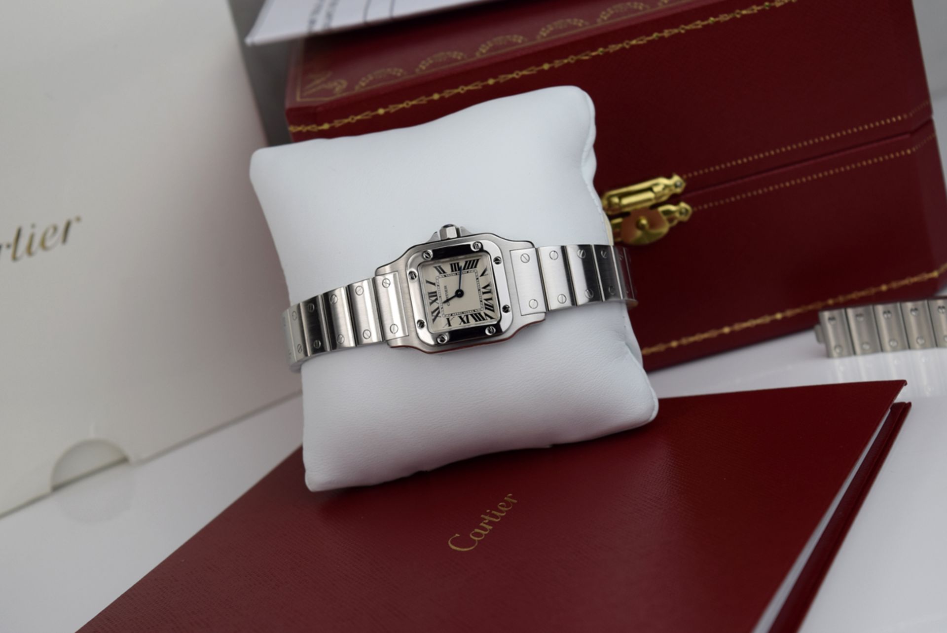 2014 CARTIER SANTOS GALBEE - (CRW20056D6) - STEEL - Image 2 of 11