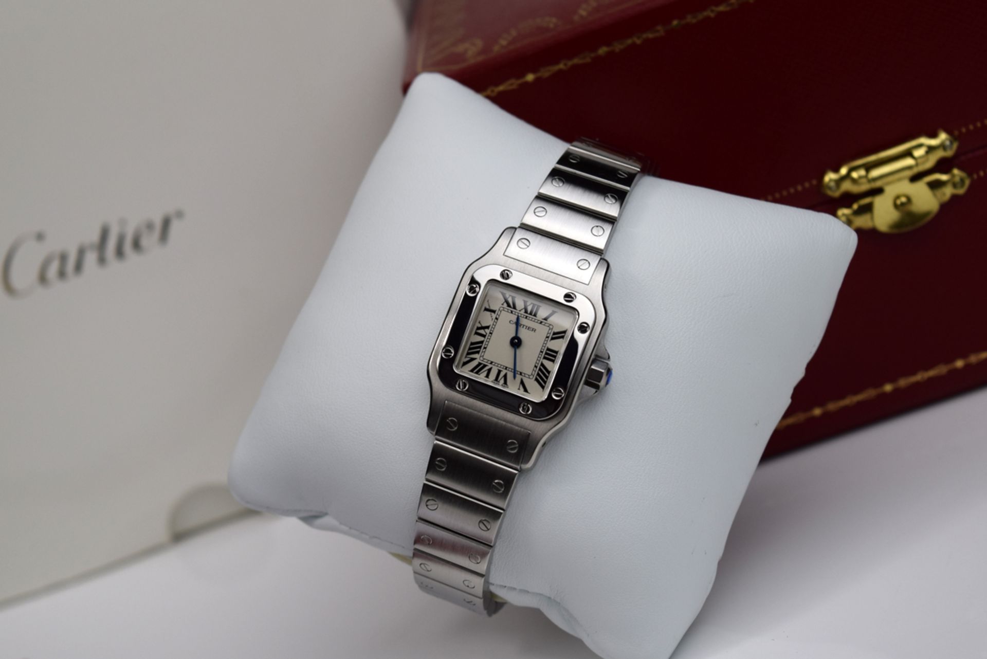 2014 CARTIER SANTOS GALBEE - (CRW20056D6) - STEEL - Image 7 of 11