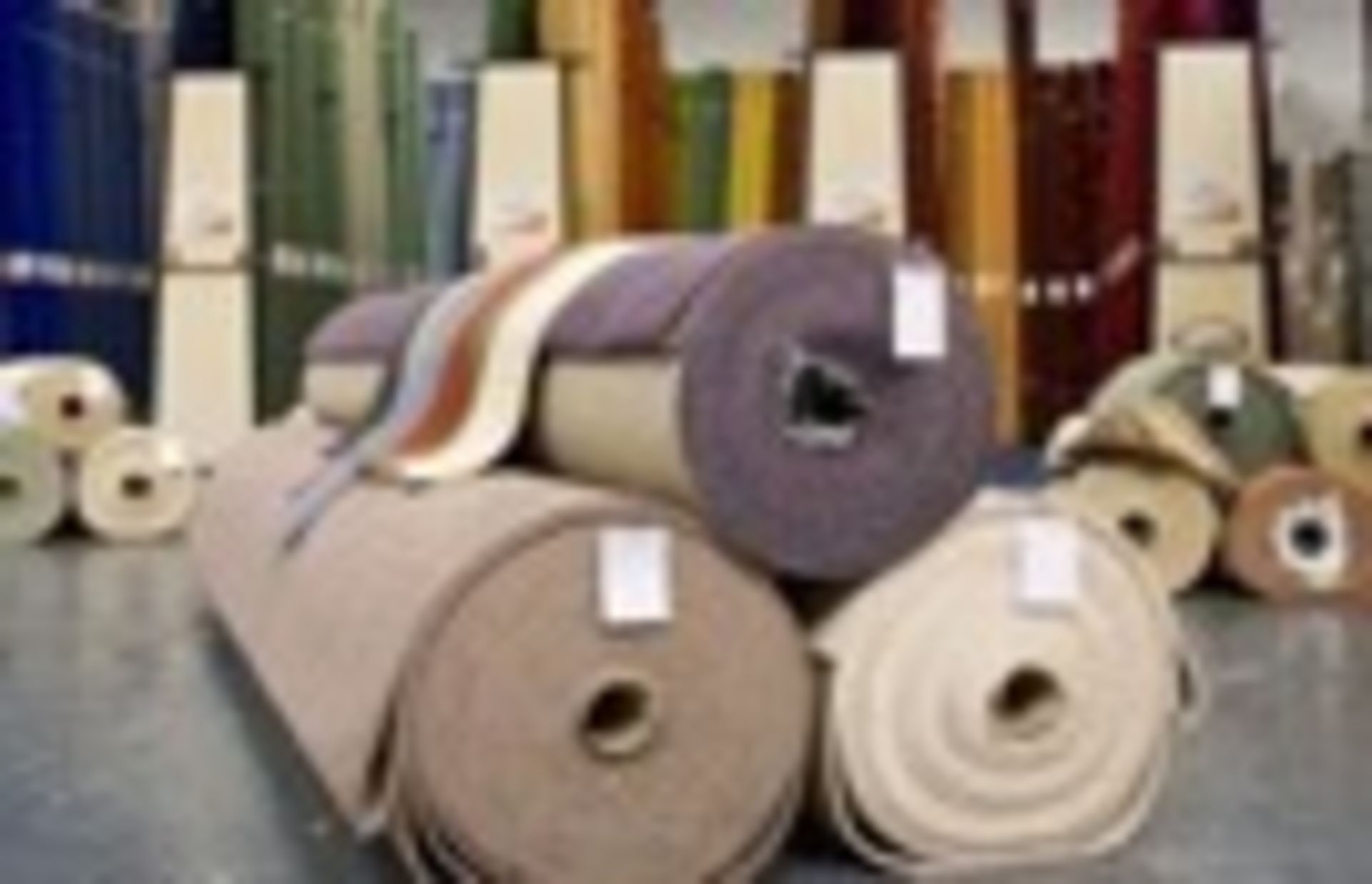 30m x 4m ROLL OF 120m2 FELT BACKED POLYPROPYLENE SAXONY CARPET