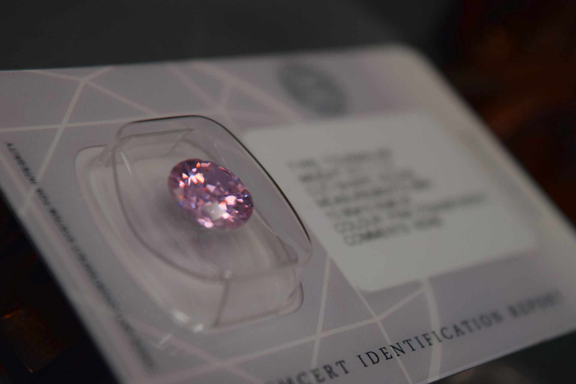 7.10CT PINK TOURMALINE - Image 2 of 2