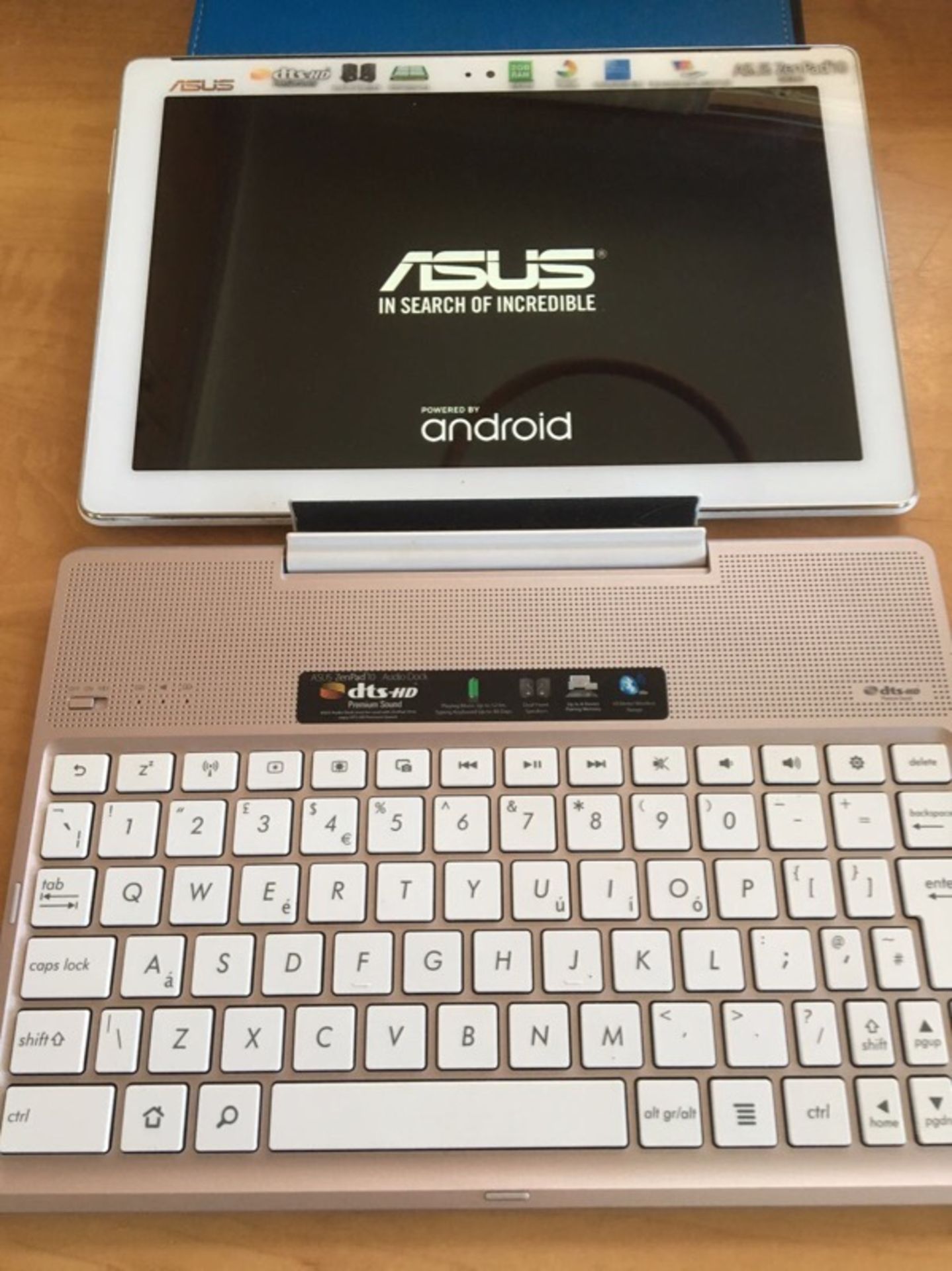 ASUS ZENPAD 10 2300 (POSSIBLY Z300) SERIES 2GB WITH AUDIO DOCK KEYBOARD