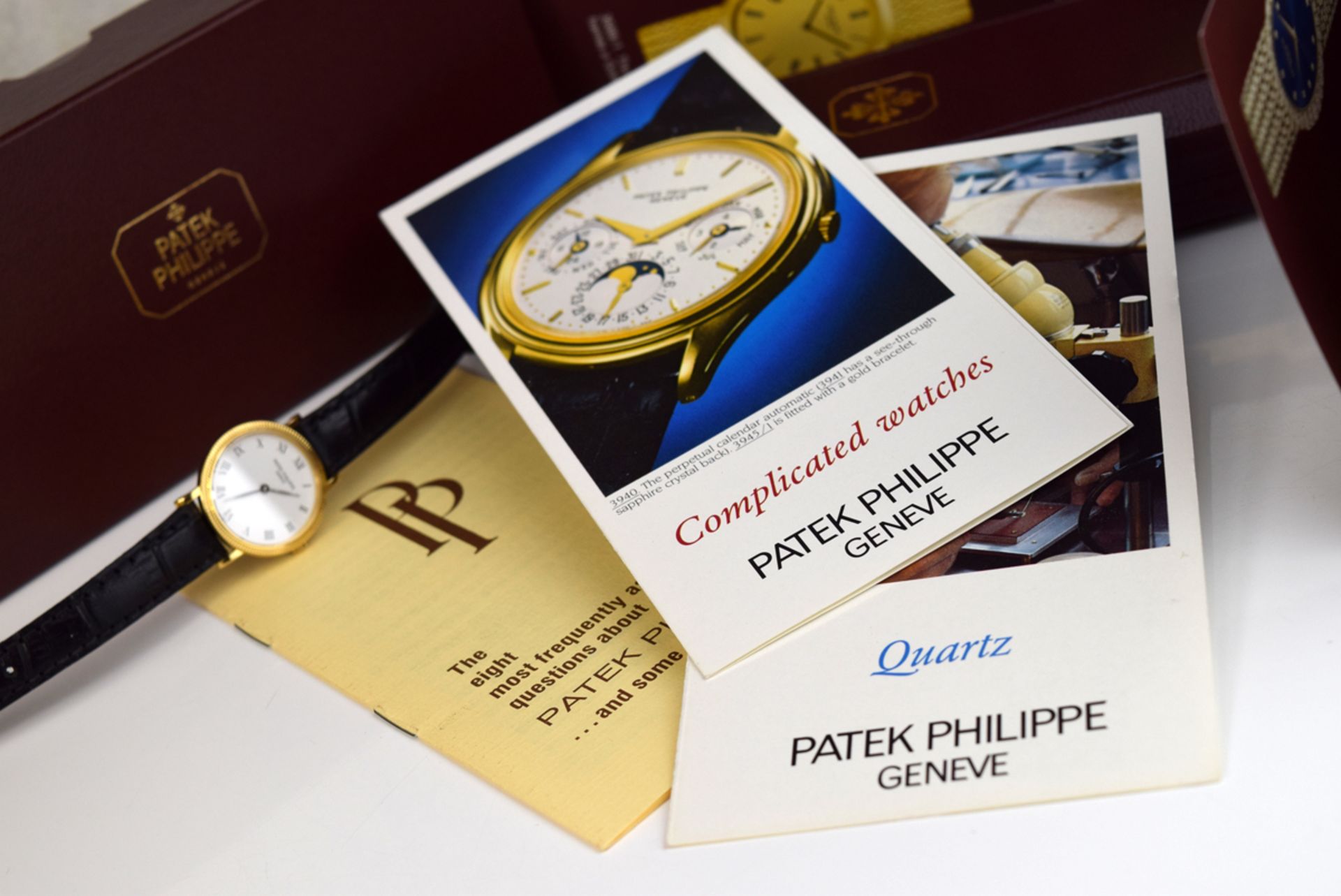 PATEK PHILIPPE - CALATRAVA - 18K GOLD - Image 10 of 12