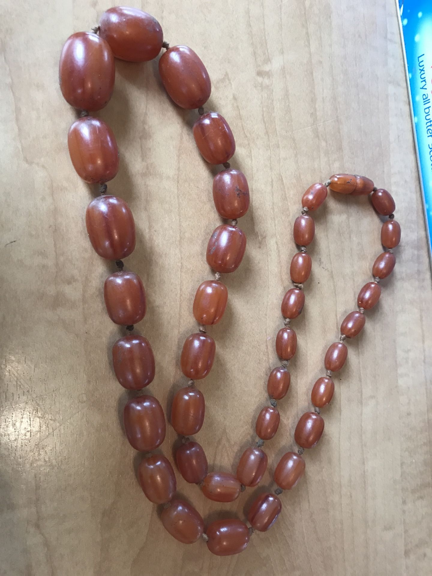 AMBER BEAD NECKLACE