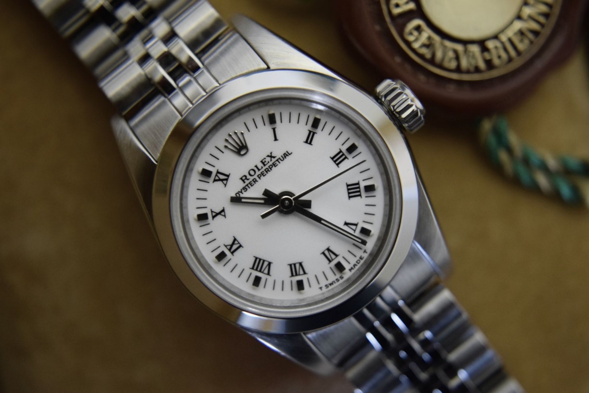 *Stunning* Rolex Oyster Perpetual Automatic Watch - White Roman Numeral/ Steel Edition - Image 2 of 6