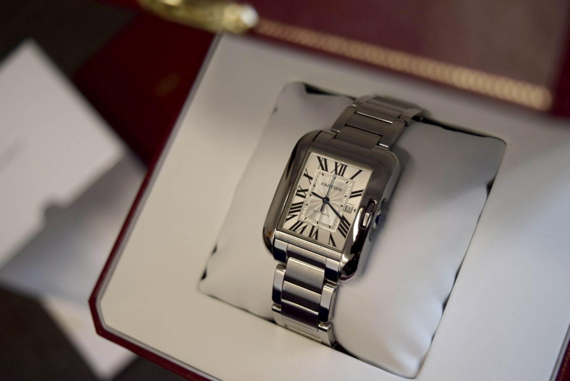 2016 Cartier Tank Anglaise - Full Set (Large) - Image 2 of 9
