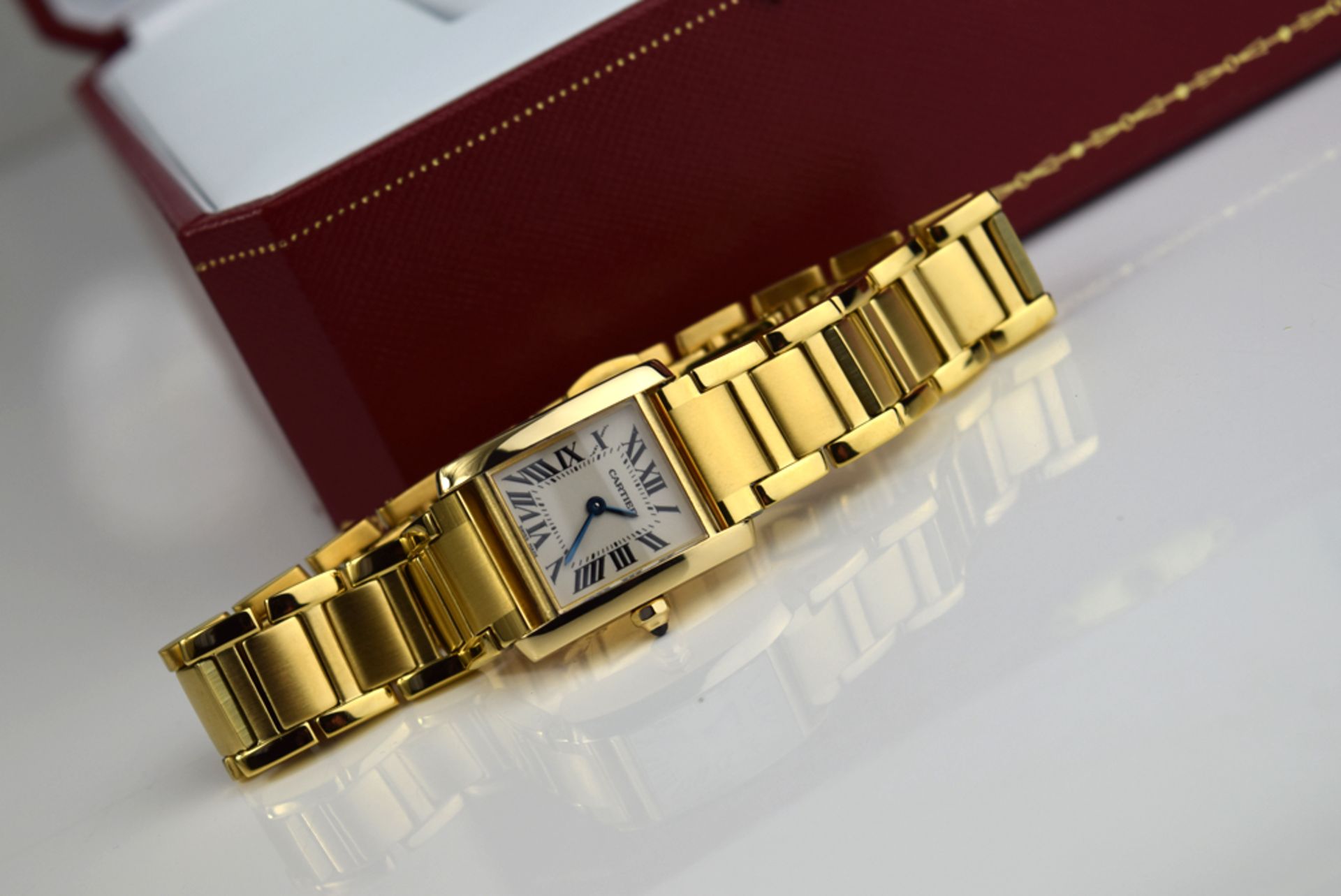 CARTIER - Tank Francaise 18K GOLD (2385) - Image 4 of 10