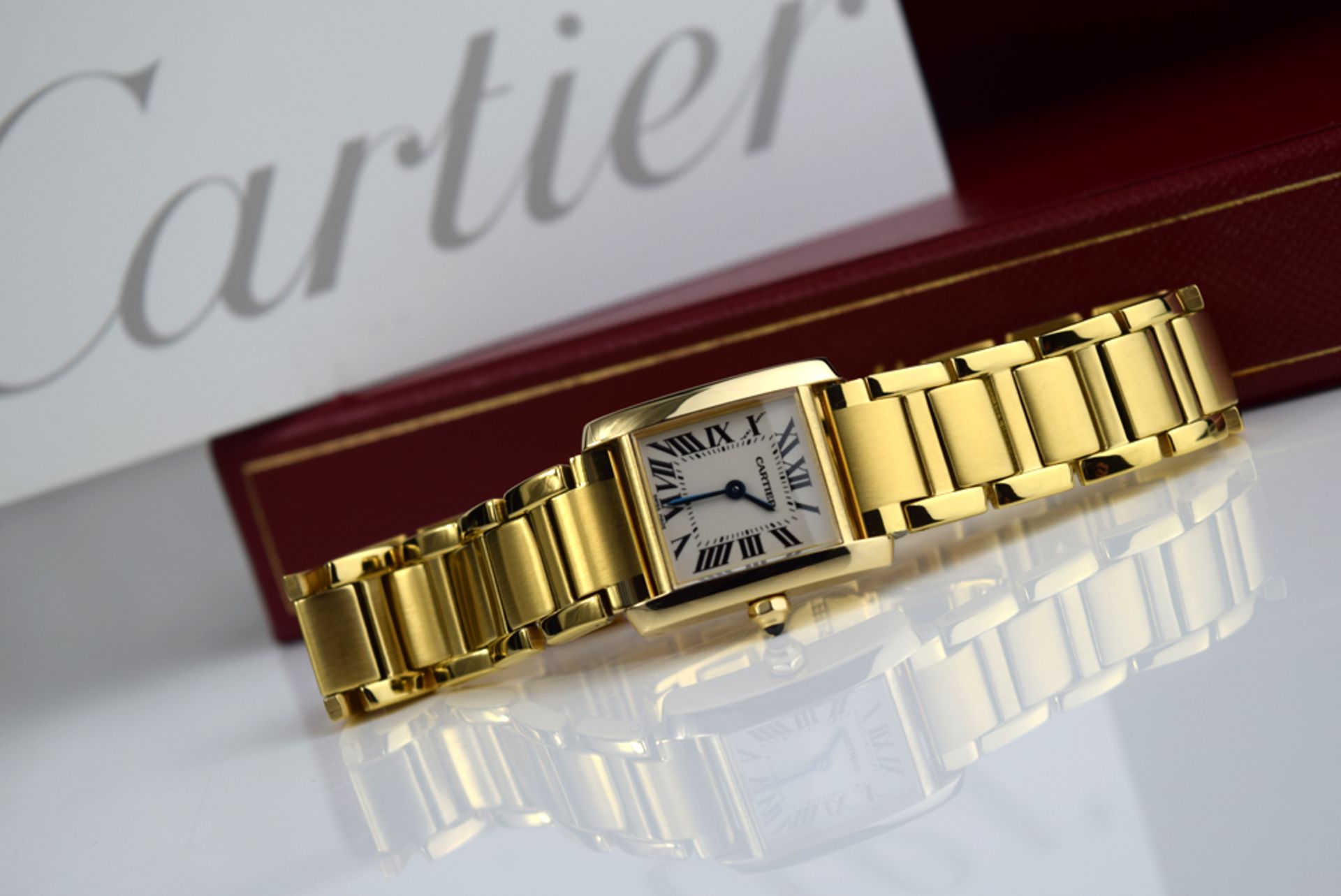 CARTIER - Tank Francaise 18K GOLD (2385)