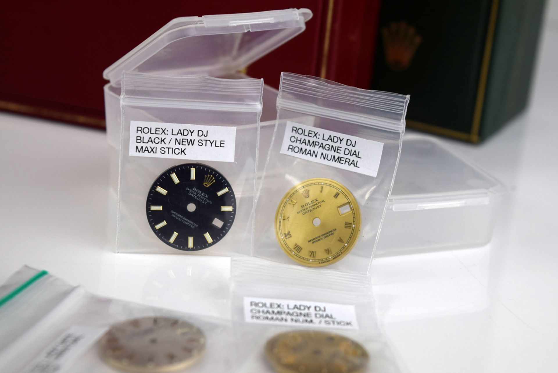 ROLEX WATCH DIALS & BOXES - Image 4 of 7