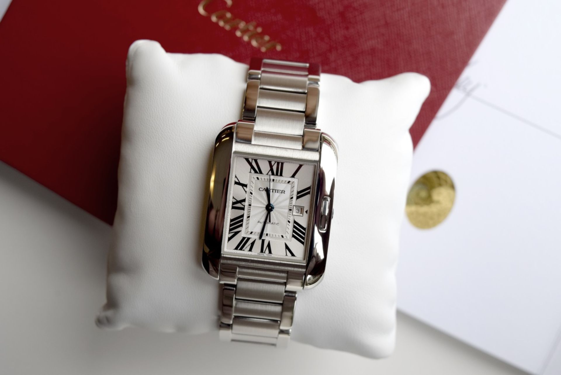 *2016* Cartier Tank Anglaise - Winsor Bishop Full Set (Large Model)