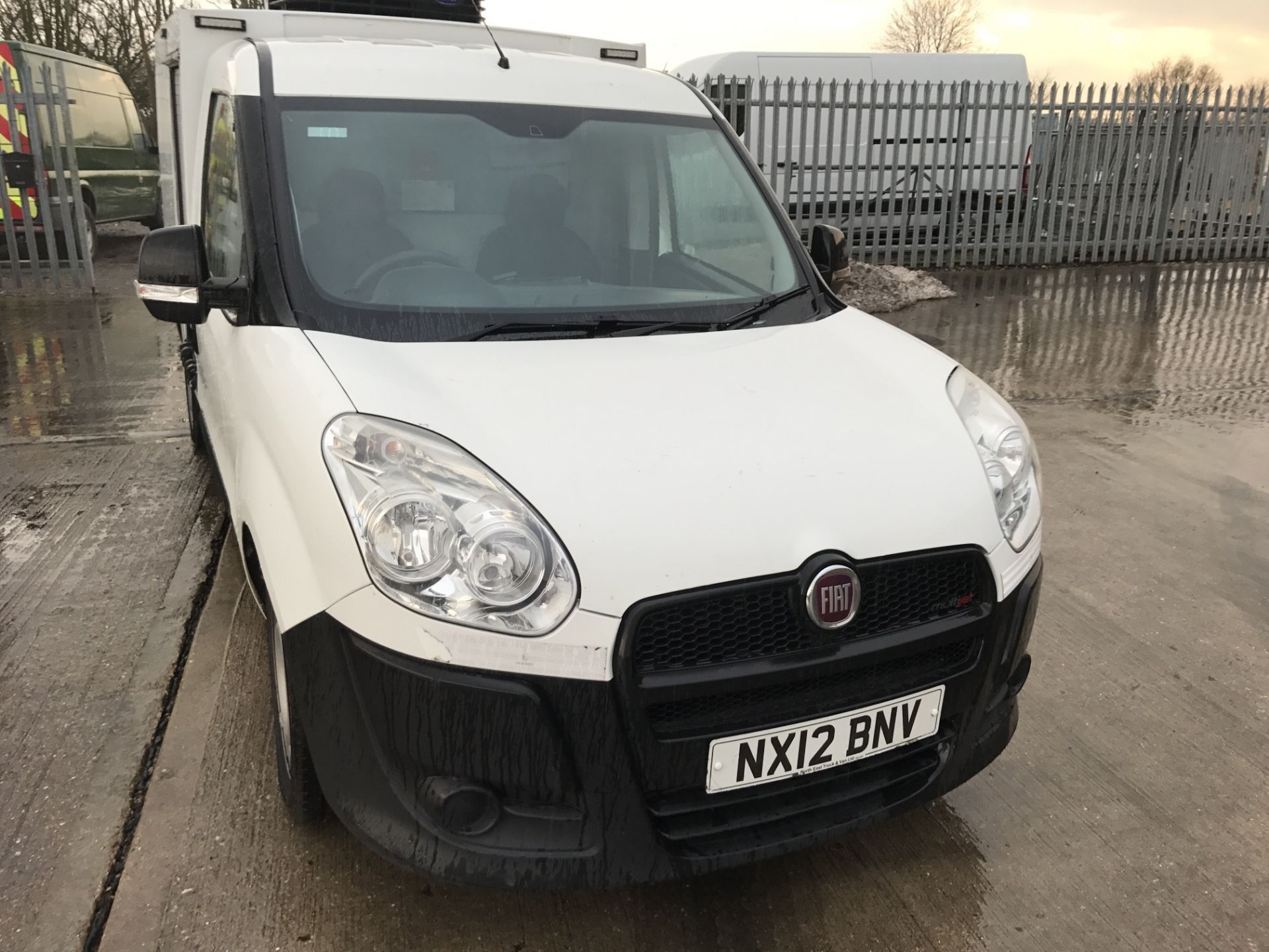 2012 12 REG FIAT DOBLO 16v MULTIJET LWB INSULATED VAN EX WATER BOARD - Image 3 of 10