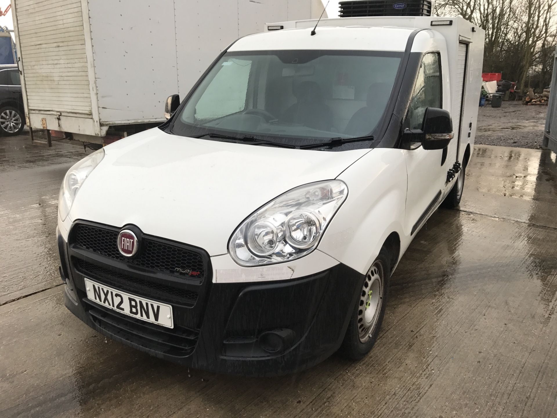 2012 12 REG FIAT DOBLO 16v MULTIJET LWB INSULATED VAN EX WATER BOARD - Image 7 of 10