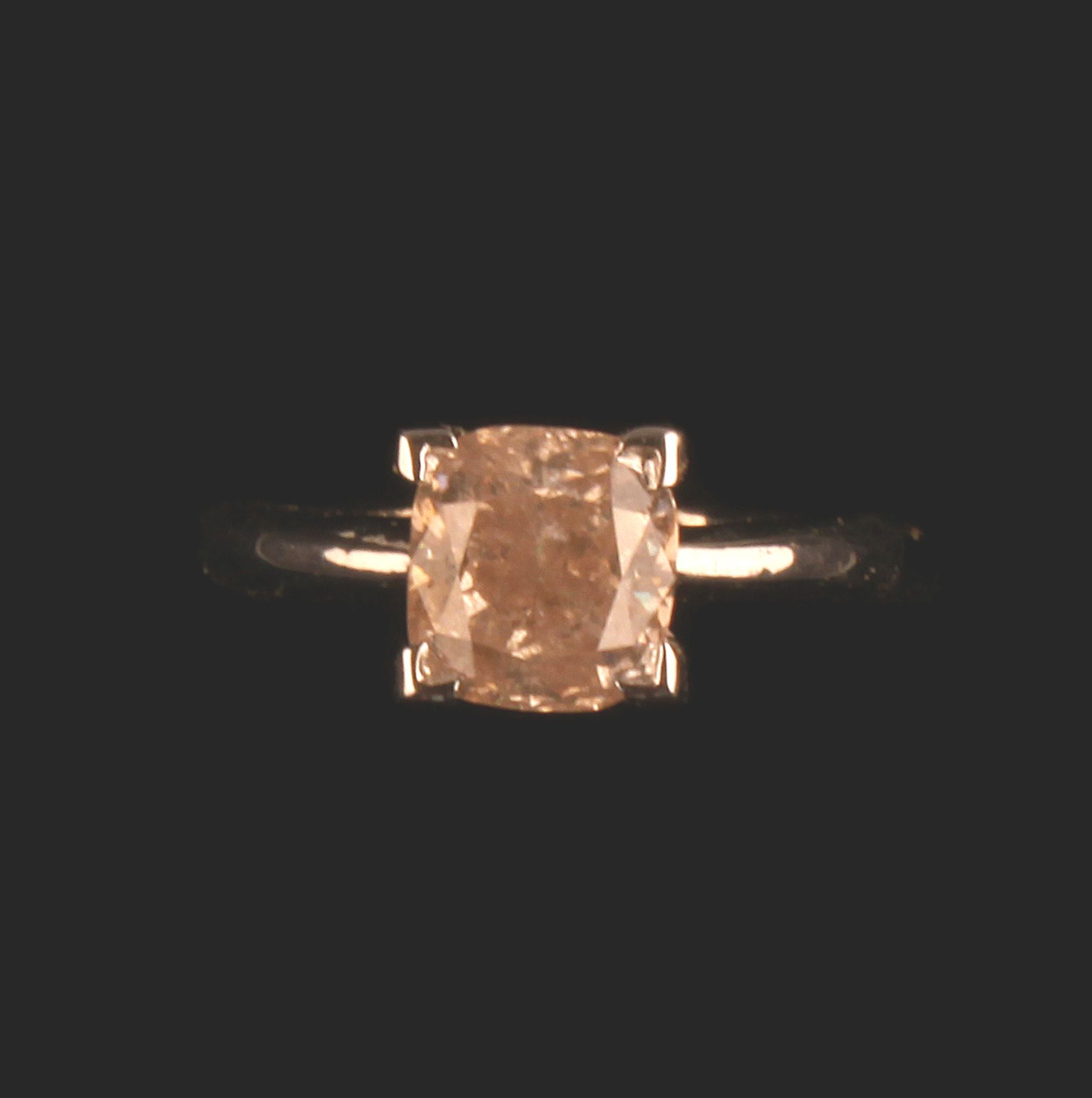 VERY RARE NATURAL 2.16ct PINK DIAMOND **GIA REPORT 2207535275** 18ct GOLD RING - Image 4 of 6