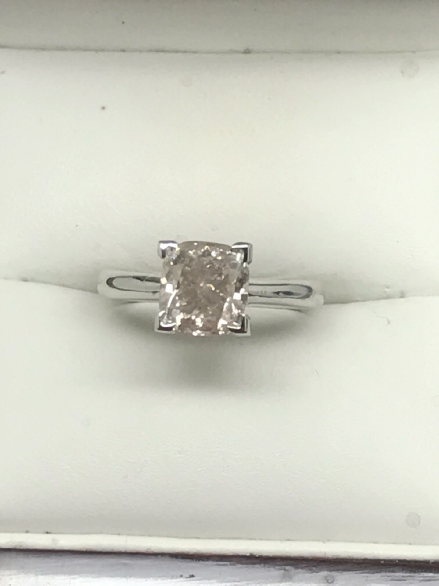 VERY RARE NATURAL 2.16ct PINK DIAMOND **GIA REPORT 2207535275** 18ct GOLD RING