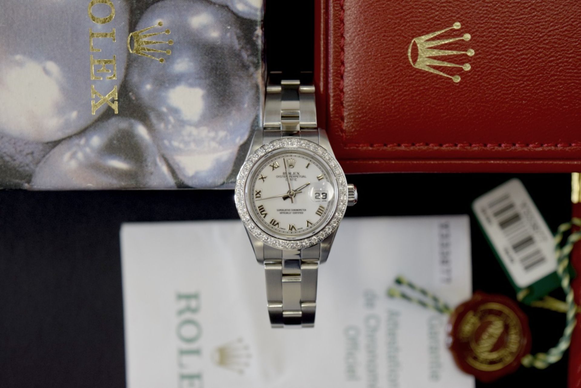 Rolex DateJust 26' - Steel & 18ct White Gold/ Diamond (White Roman Numeral)