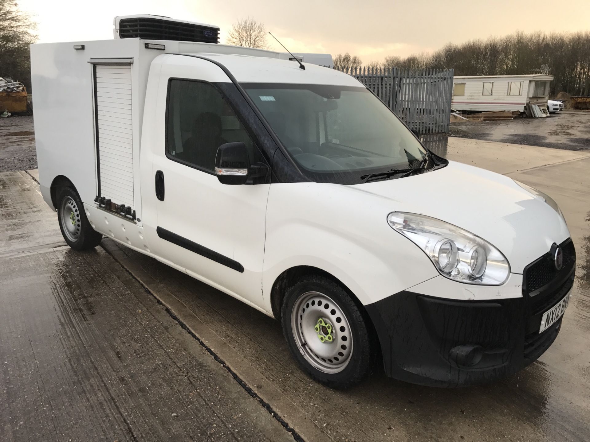 2012 12 REG FIAT DOBLO 16v MULTIJET LWB INSULATED VAN EX WATER BOARD - Image 9 of 10