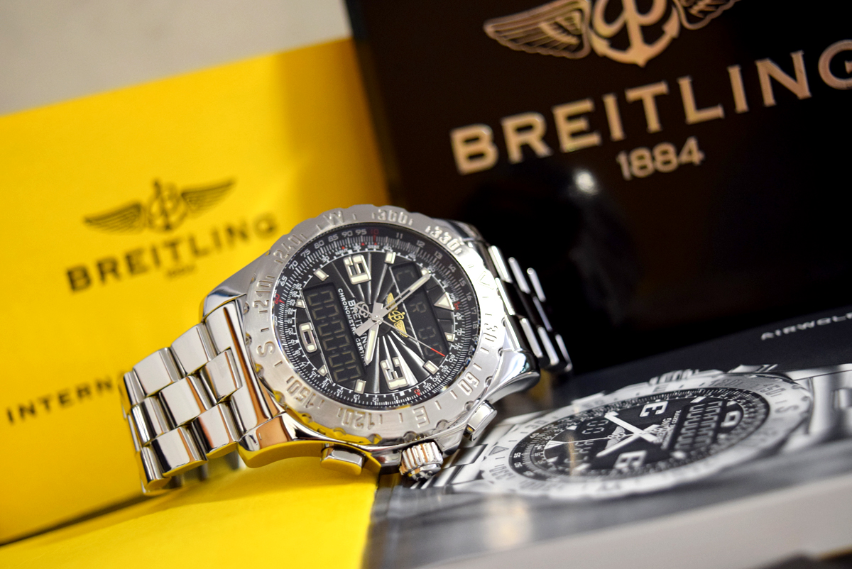 BREITLING – AIRWOLF A78363 (BLACK DIAL) in STAINLESS STEEL - Image 7 of 11