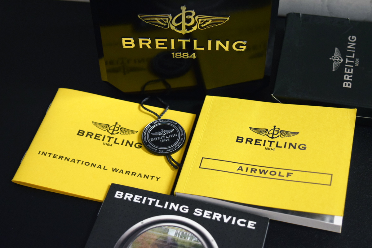 BREITLING – AIRWOLF A78363 (BLACK DIAL) in STAINLESS STEEL - Image 4 of 11