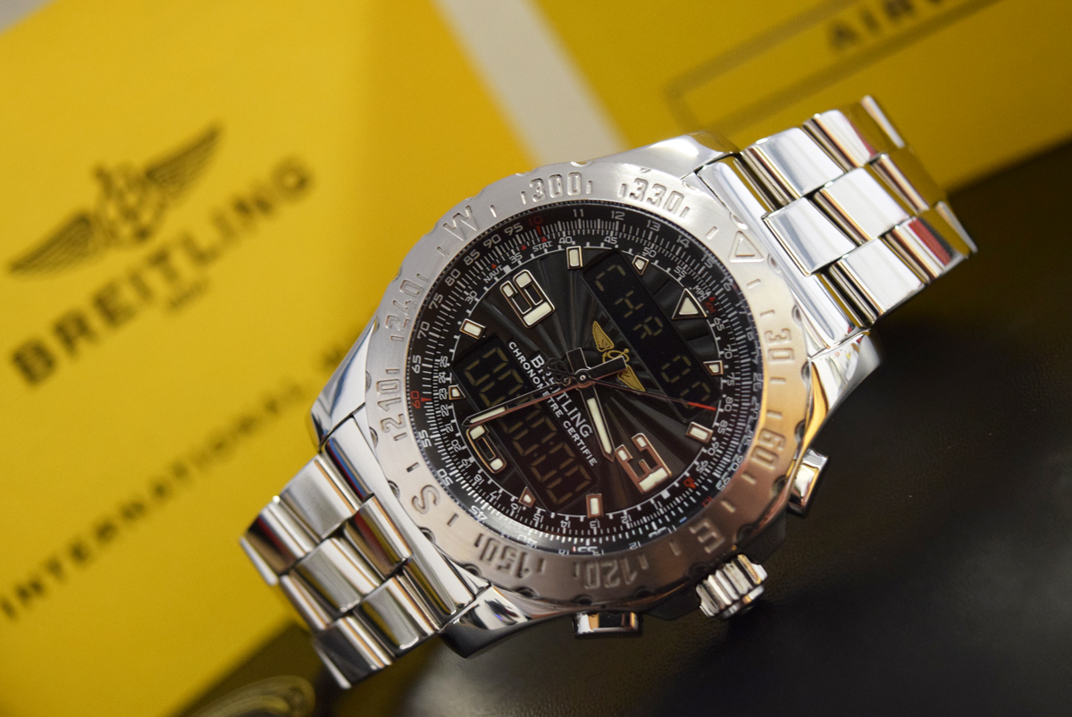 BREITLING – AIRWOLF A78363 (BLACK DIAL) in STAINLESS STEEL - Image 11 of 11
