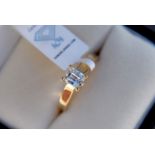 *RARE & STUNNING* Millennium Cut Diamond Ring - *0.75CT VVS Colourless* / IGI Certificated