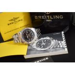 BREITLING – AIRWOLF (A78363) in STAINLESS STEEL with BLACK DIAL