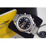 BREITLING – CHRONOSPACE (A78365) PRO SERIES in STAINLESS STEEL with BLACK DIAL