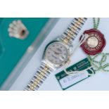 Beautiful 18ct Gold/ Steel Ladies Rolex Datejust - Ltd. Edition 'Jubilee' Cream Dial