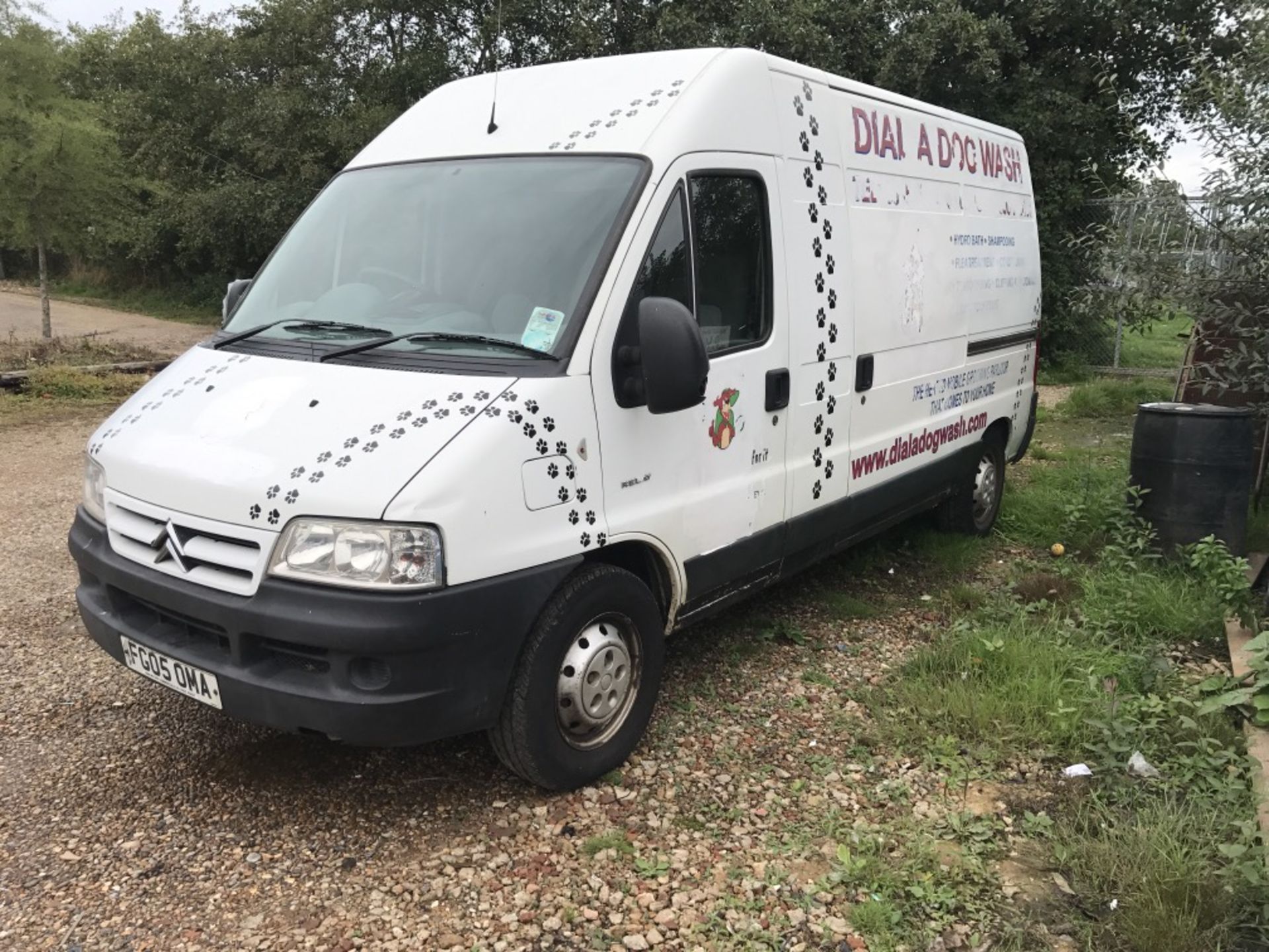 DOG WASH GROOMING VAN - FIAT DUCATO 2005 05 REG -NO VAT - Image 2 of 9