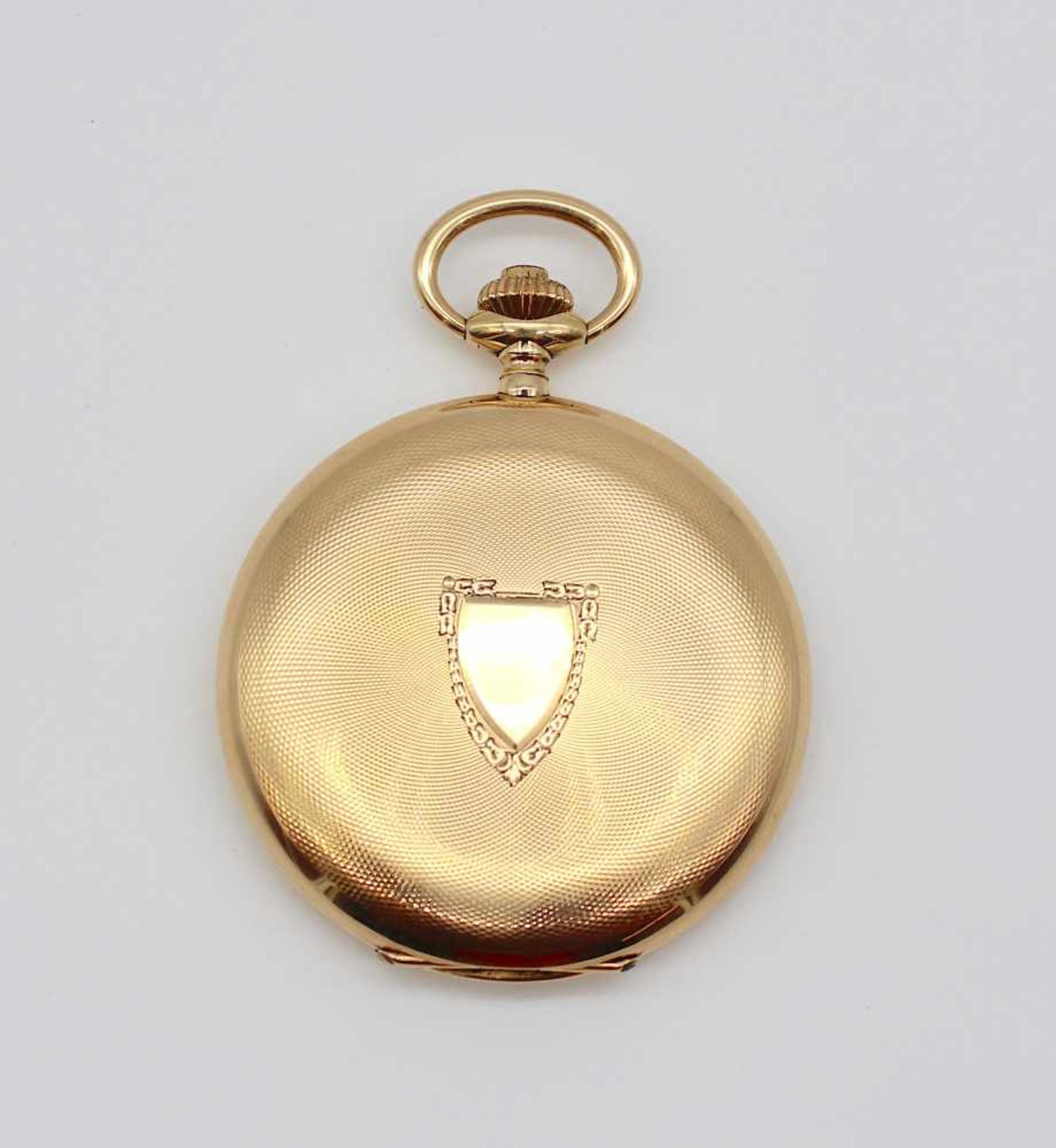 CH.F. Tissot & Fils LocleTaschenuhr in 585er Gold gearbeitet. Gewicht ca. 104 g, Durchmesser ca. - Bild 3 aus 3