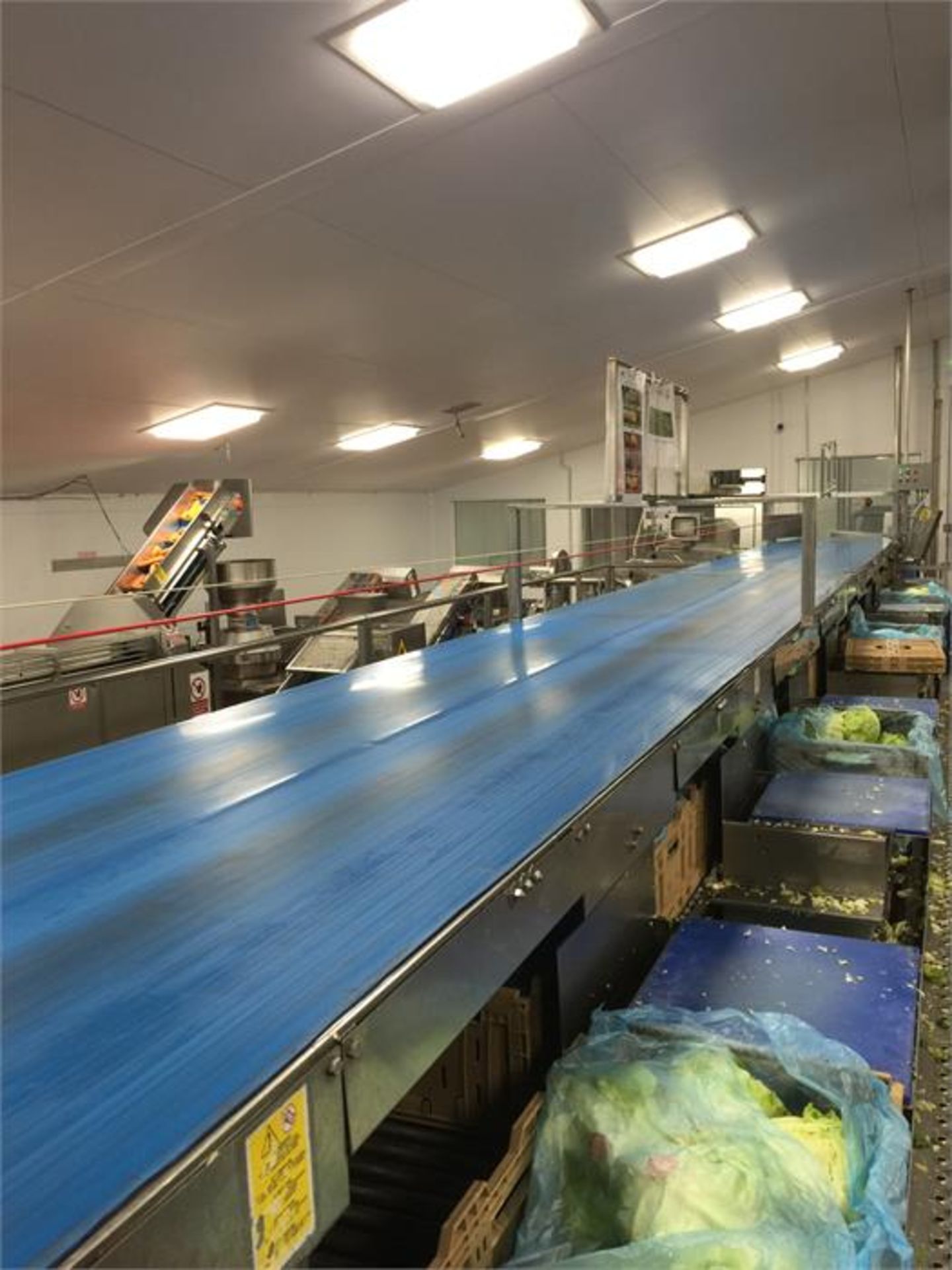 CUTTING STATION WITH REJECT CONVEYORS