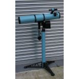 A Russian celestial telescope on stand.