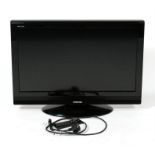 A Toshiba Regza 32" widescreen HD ready LCD colour television, model no. 32AV615DB.