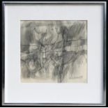 Ned Hoskins - Parsley in the Rain - signed lower right, pencil and wash drawing, framed & glazed, 20